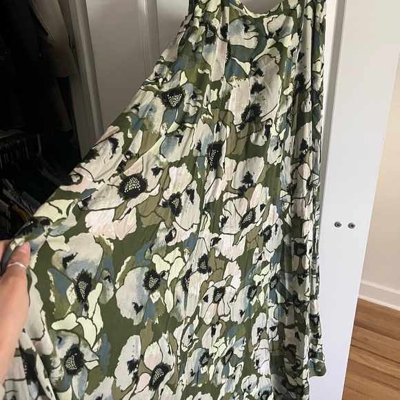 Free People Green Floral Maxi Skirt - Picture 5 of 7